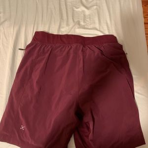 Lululemon Lined Workout Shorts